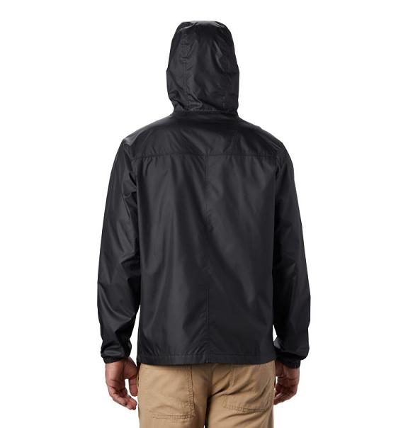 Columbia Flashback Windbreaker Black For Men's NZ63521 New Zealand